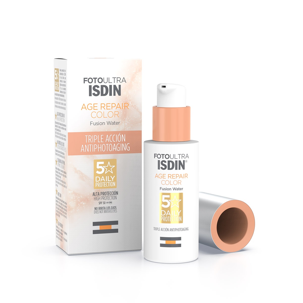 Foto Ultra Isdin Age Repair Spf 50 Fusion Water Con Color